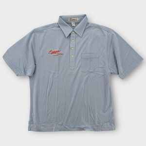 Vintage Aloha Airlines Polo Shirt Mens XL Pro Celebrity Hawaiian Crew Cargo NEW